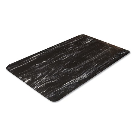 CROWN MATTING TECHNOLOGIES Cushion-Step Surface Mat, Black, 60" L x CU3660BK